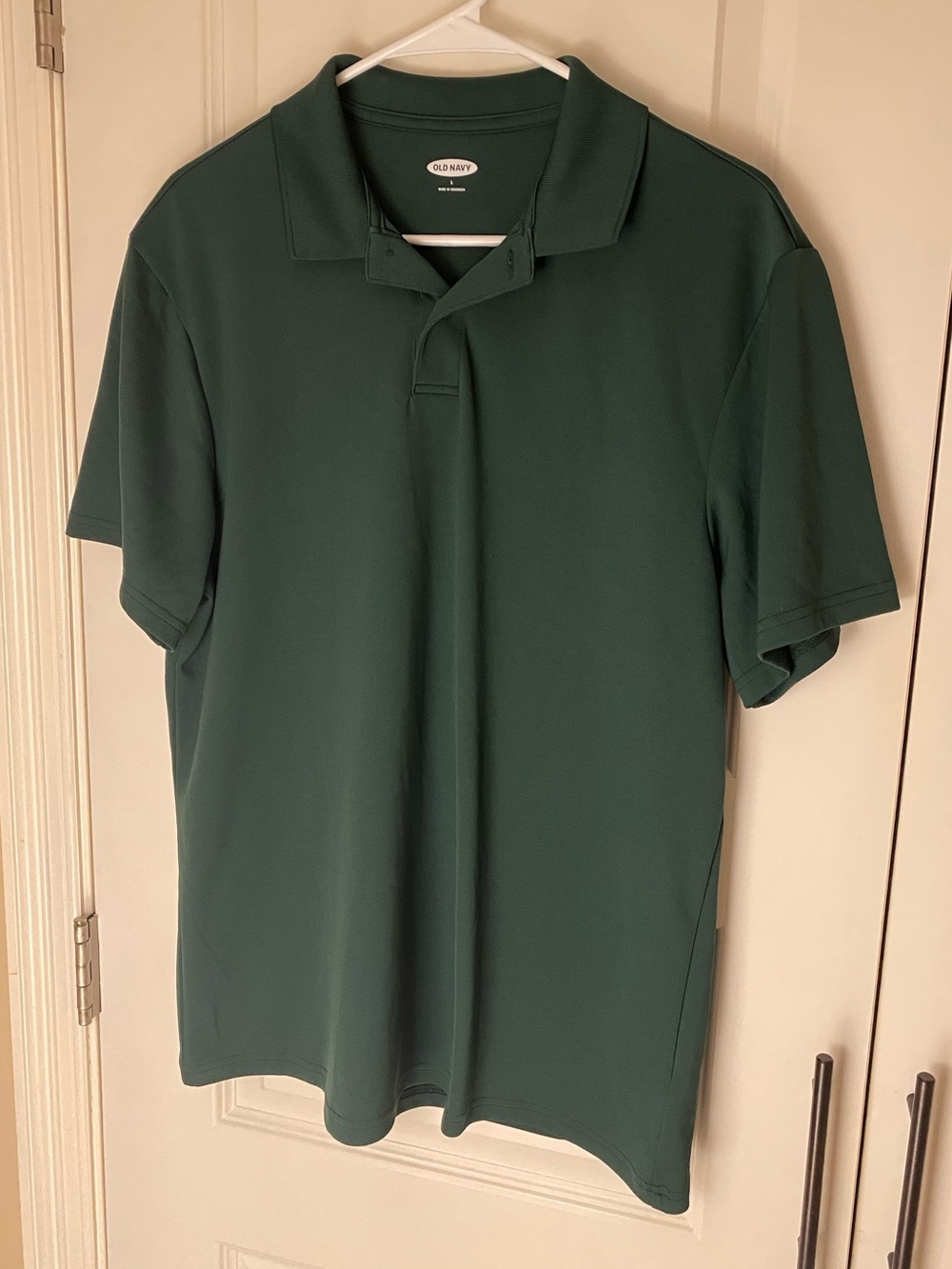 Old Navy Men's Forest Green Polo Shirt